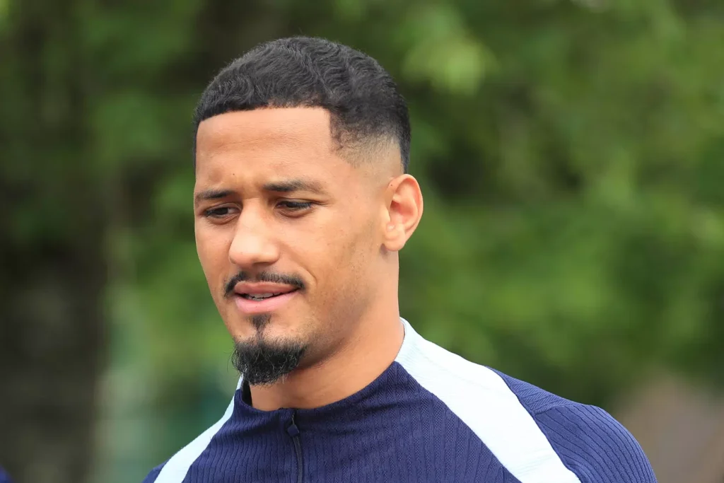 Joueur de l’équipe de France lors de son arrivée à l’OM