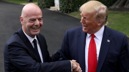 Donald Trump annonce un financement pour le développement du football à Gaza