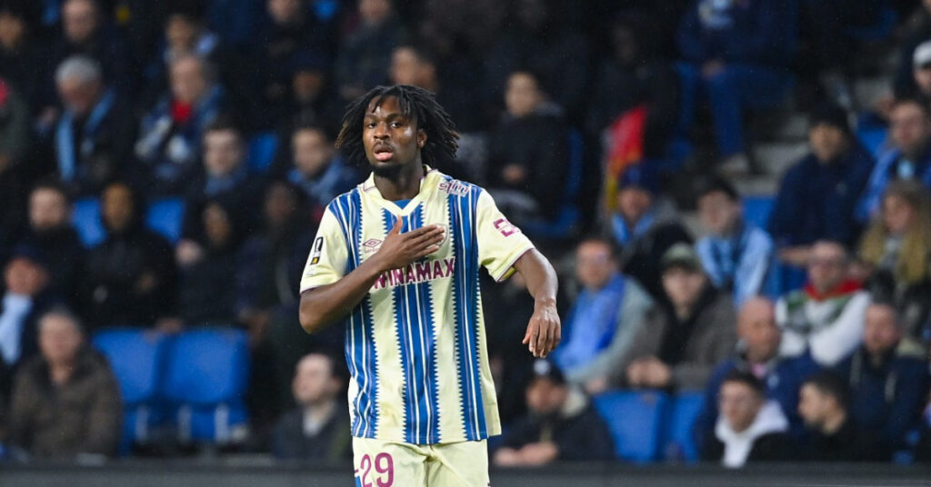 Stephan Zagadou défenseur du Havre proche de l’Équipe de France