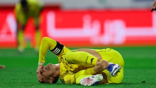 Cristiano Ronaldo touché à la cuisse lors d’un match