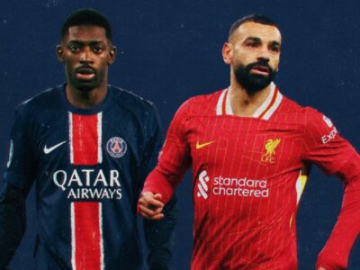 Joueurs du PSG avant le match contre Liverpool en Ligue des champions