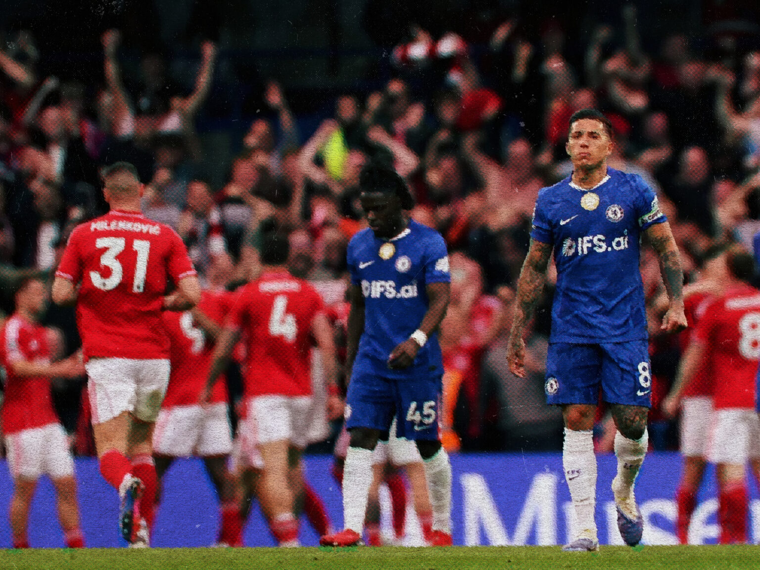 Défaite de Chelsea face à Nottingham Forest en Premier League