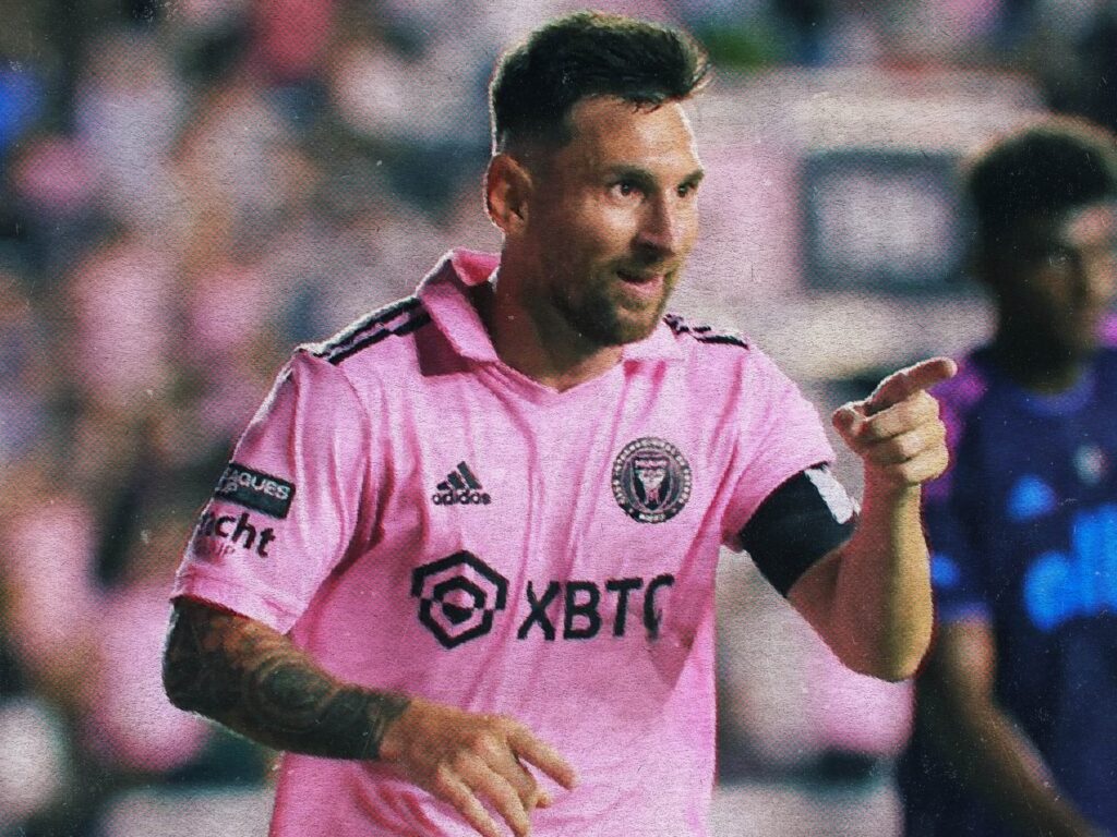 Lionel Messi avec l’Inter Miami en MLS