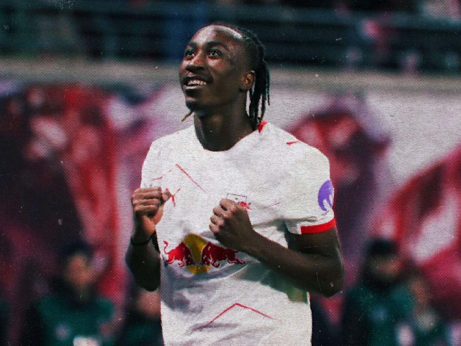 Ousmane Diomandé présenté comme une nouvelle recrue du Real Madrid après son transfert.
