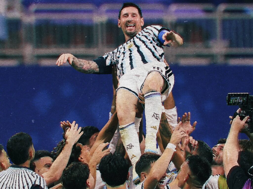 Lionel Messi lors de son dernier match avec l’équipe d’Argentine.
